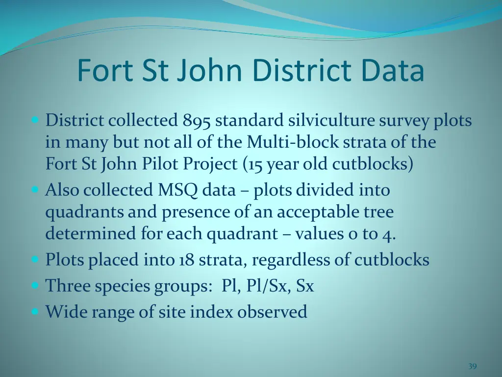 fort st john district data