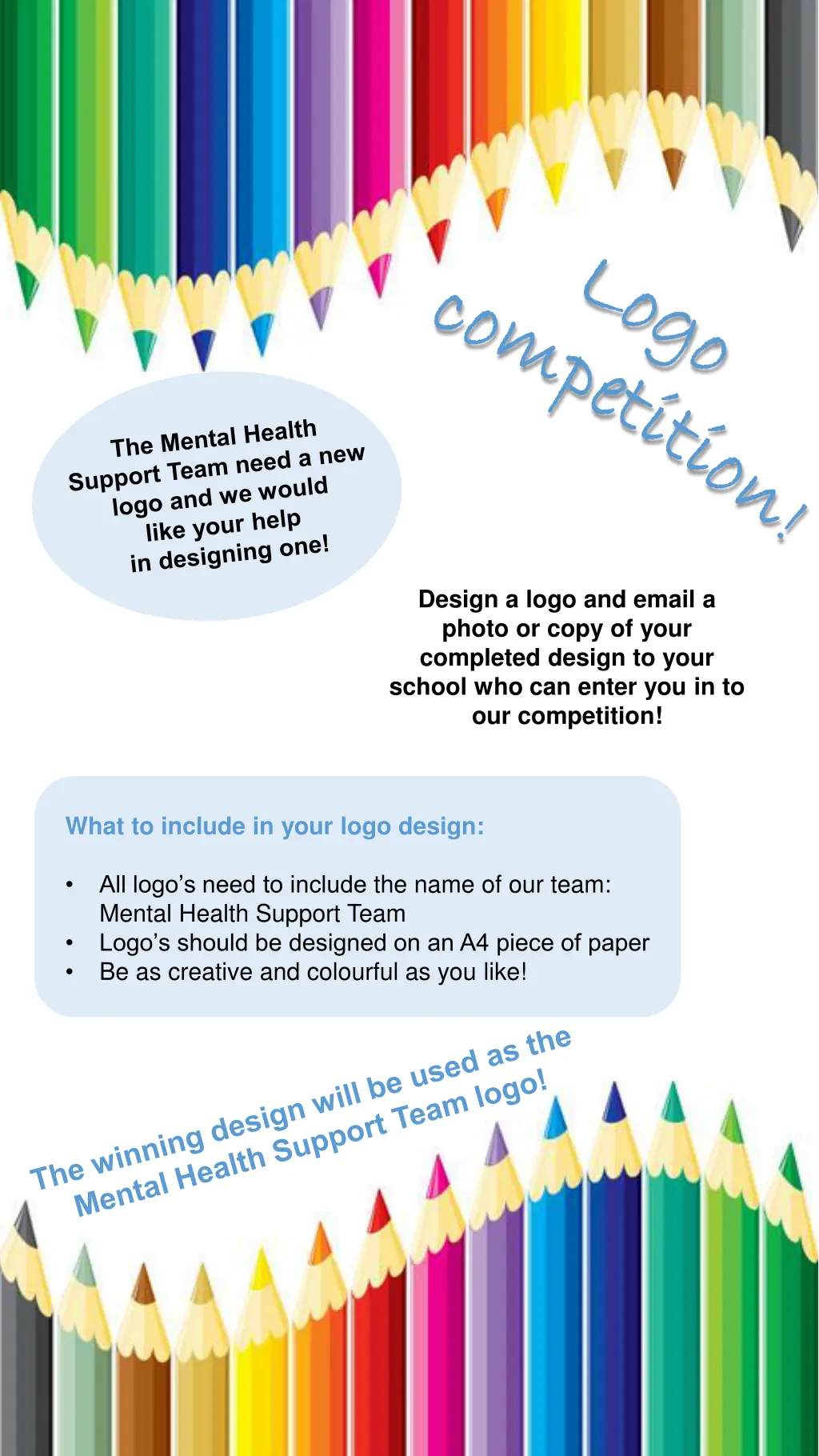 design a logo and email a photo or copy of your