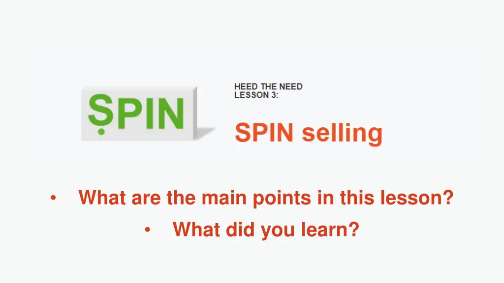what are the main points in this lesson what