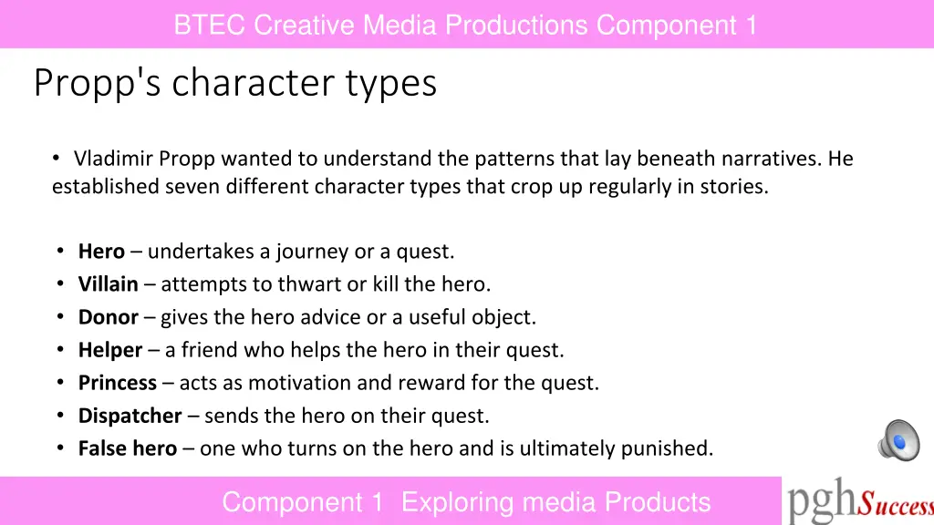 btec creative media productions component 1 3