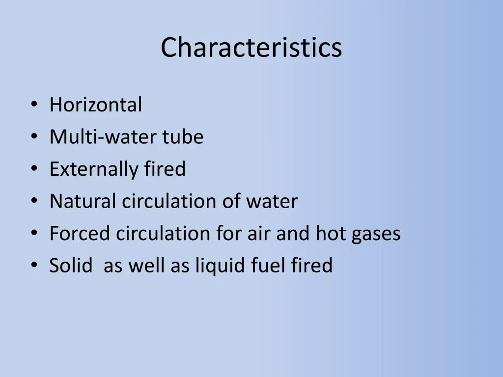 characteristics 1
