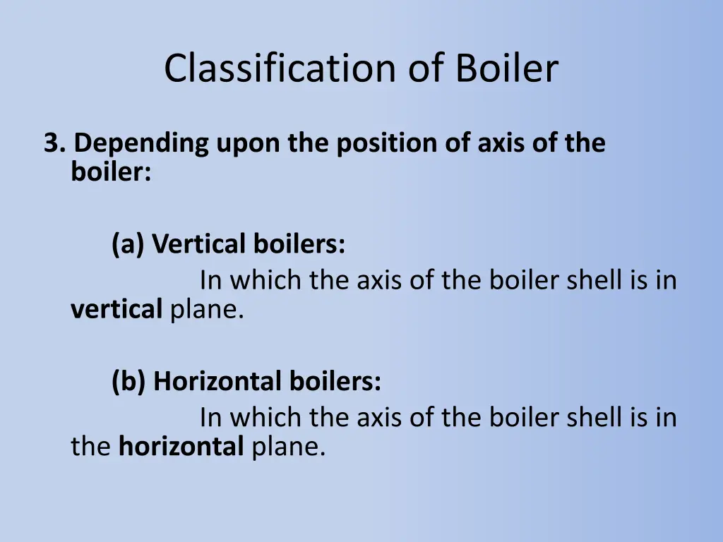 classification of boiler 2
