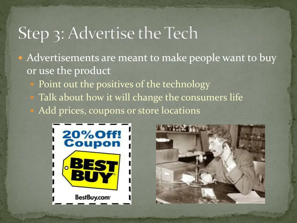 advertisements are meant to make people want