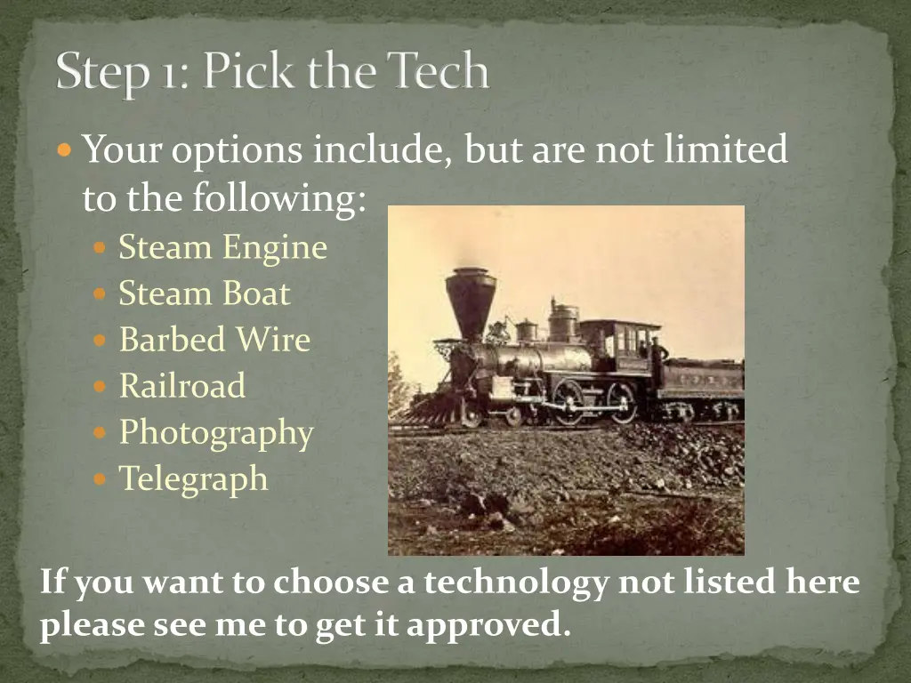 your options include but are not limited
