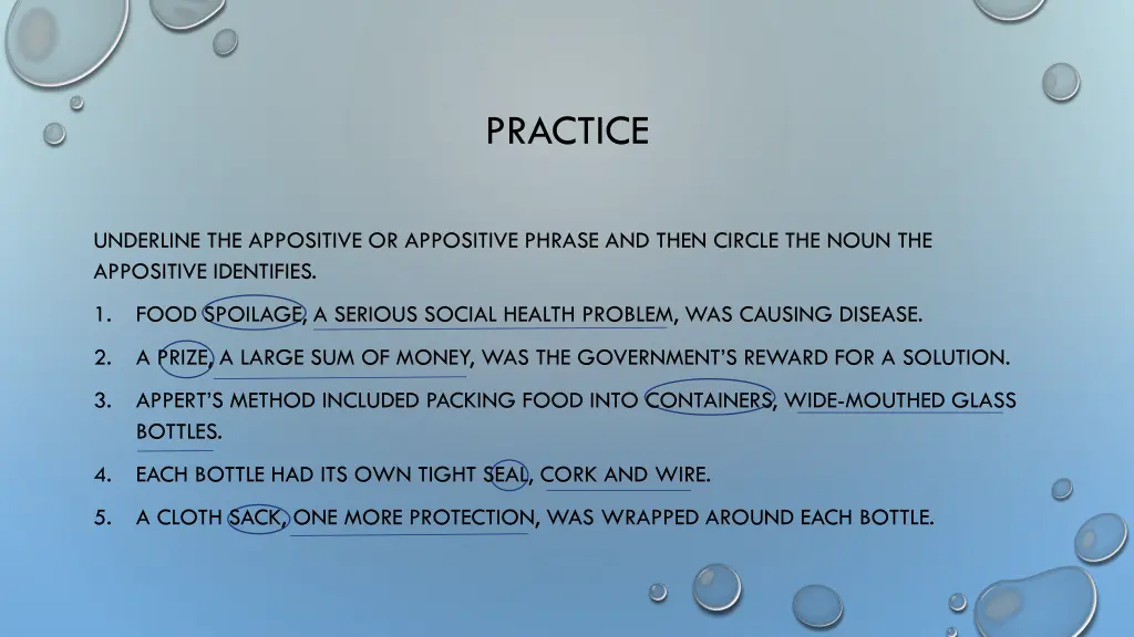 practice 5