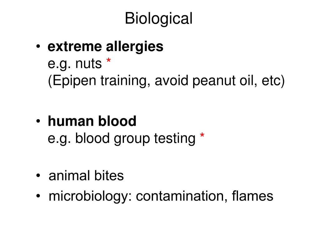 biological