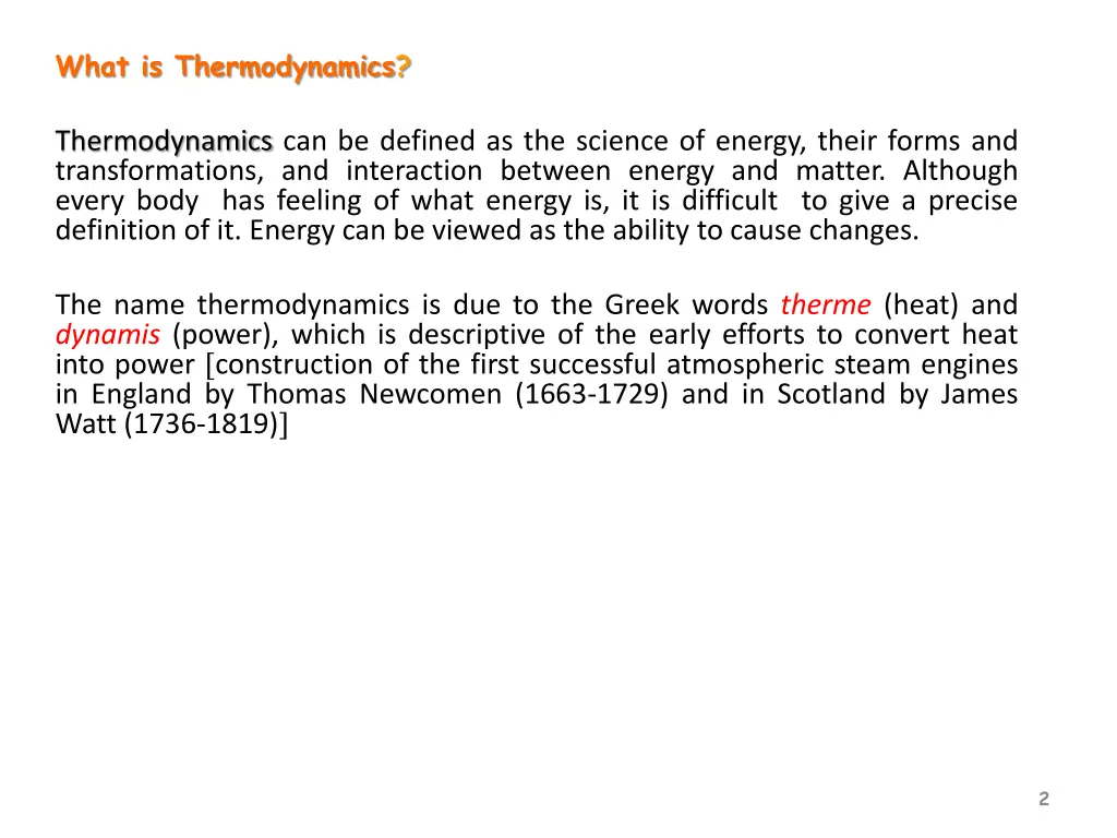 what is thermodynamics