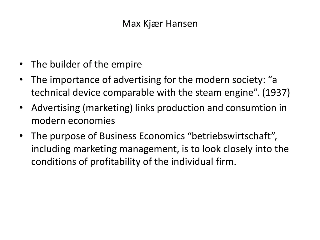 max kj r hansen