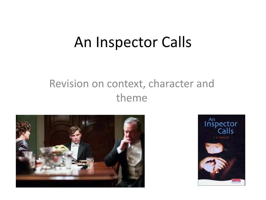 an inspector calls