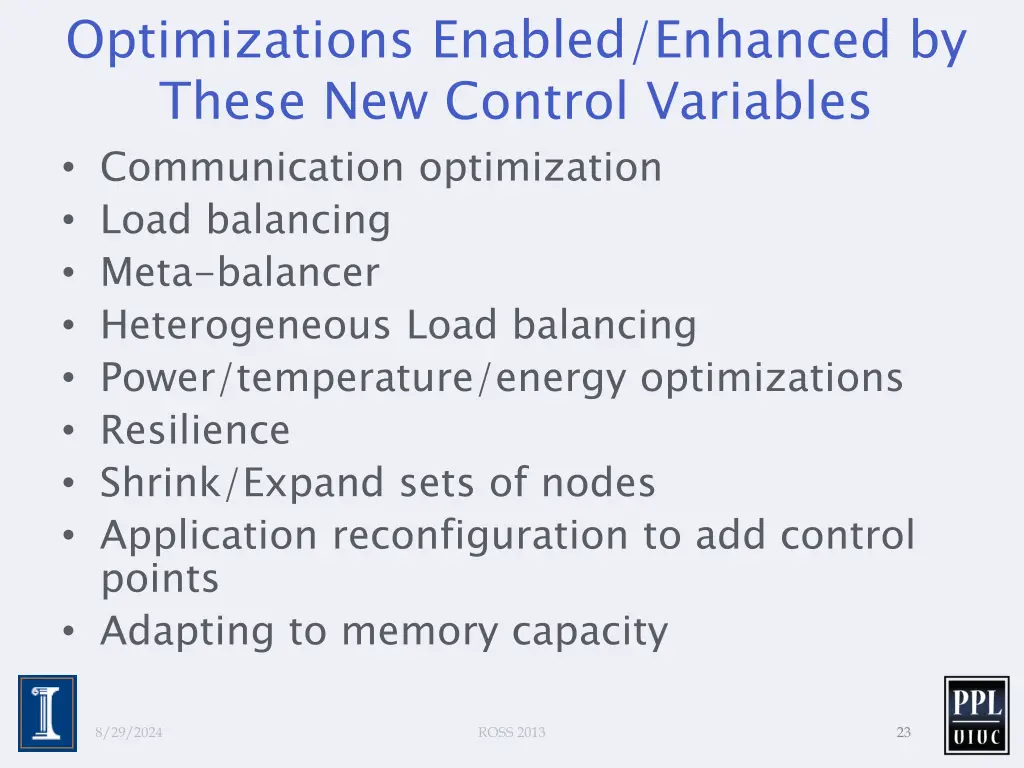 optimizations enabled enhanced by these