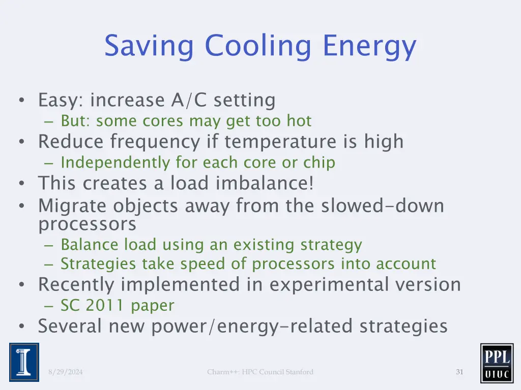 saving cooling energy