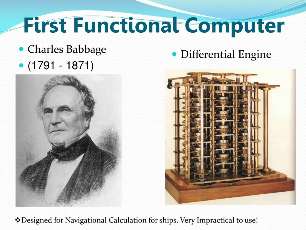 first functional computer
