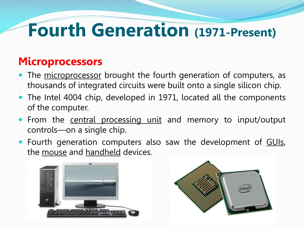 fourth generation 1971 present