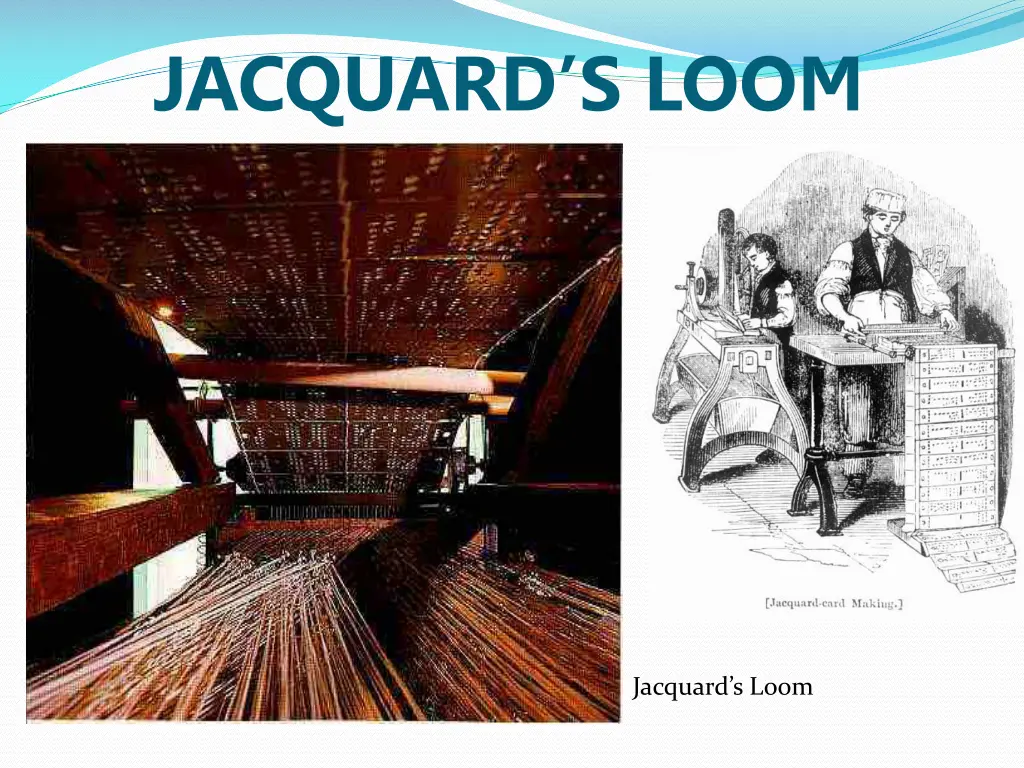 jacquard s loom 1