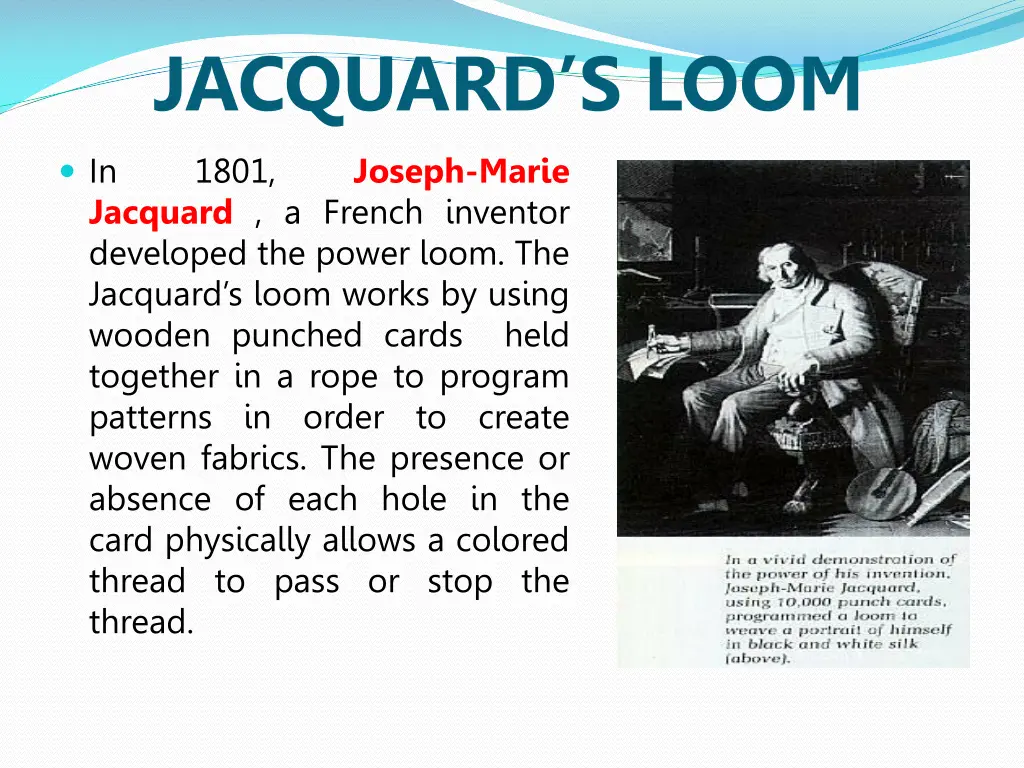 jacquard s loom