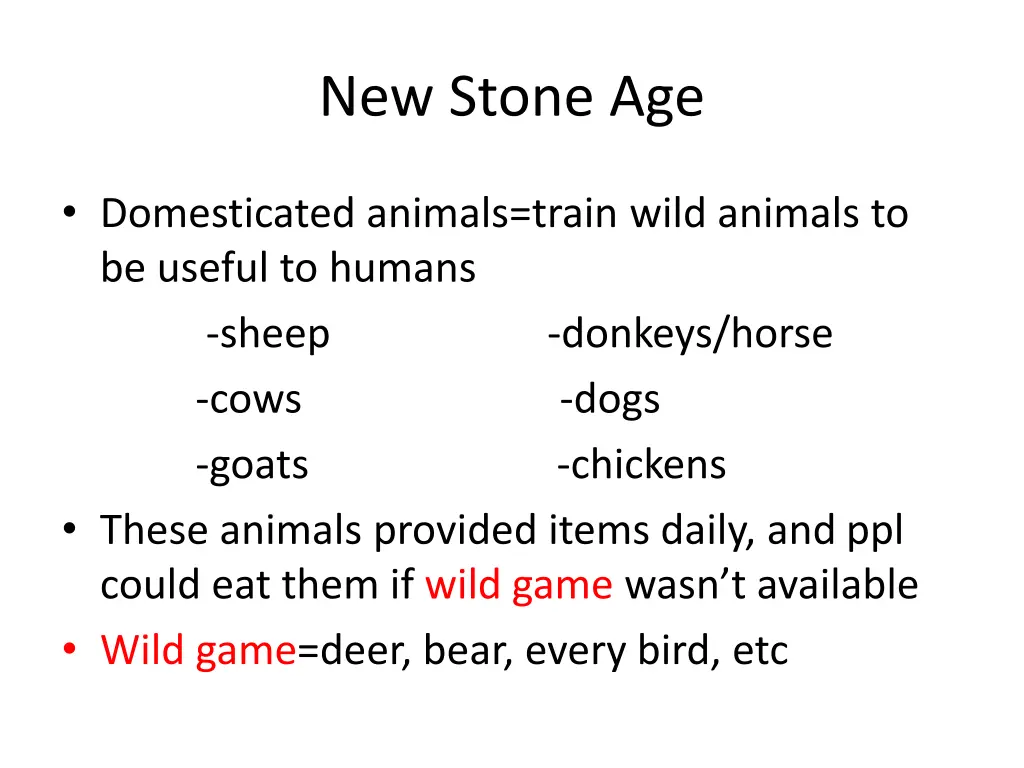 new stone age 1