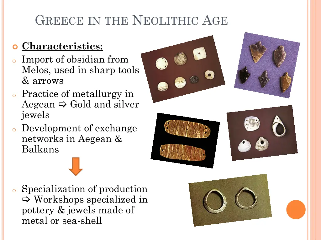 g reece in the n eolithic a ge 9