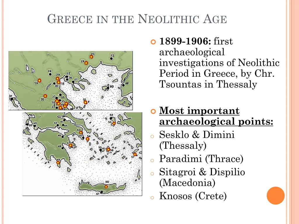 g reece in the n eolithic a ge