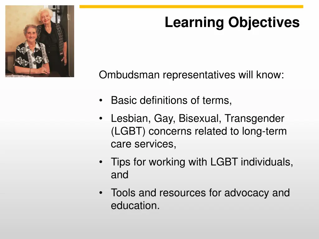 learning objectives