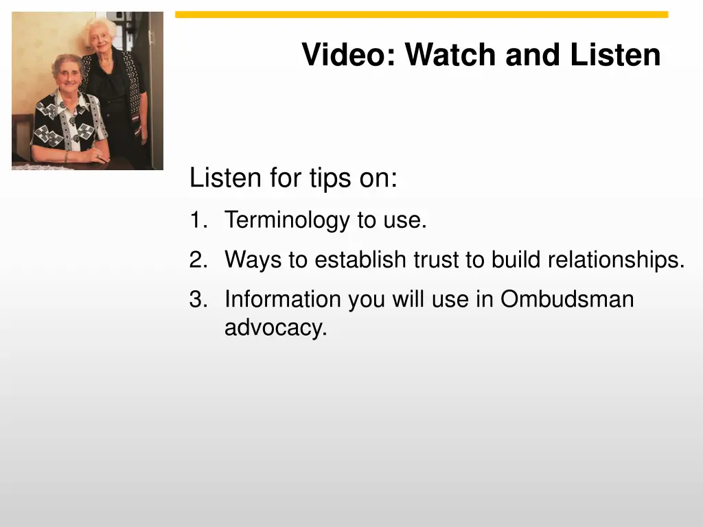 video watch and listen