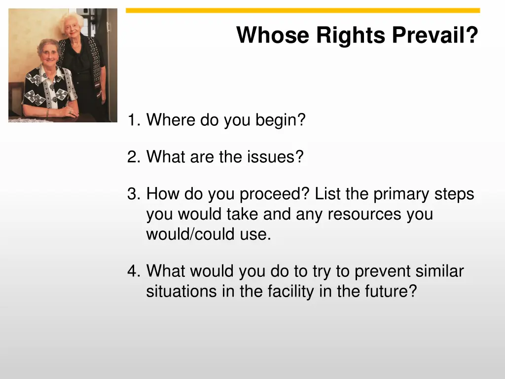 whose rights prevail 1