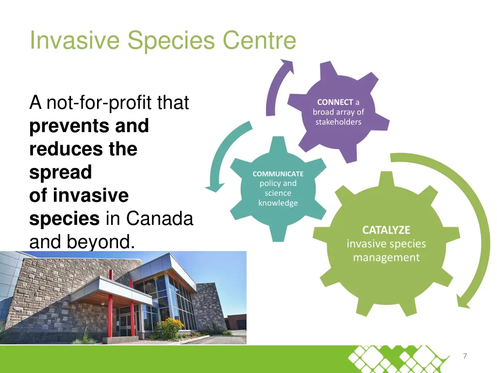 invasive species centre