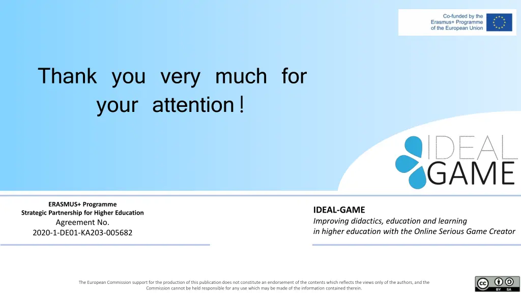 thank you very much for your attention