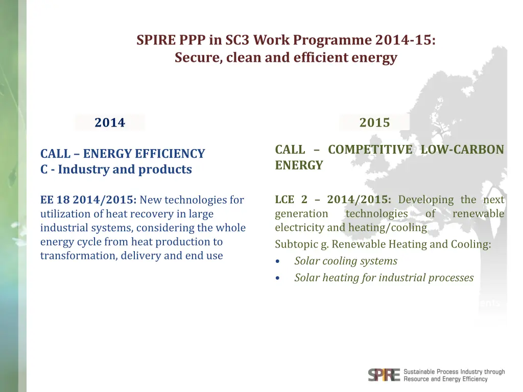 spire ppp in sc3 work programme 2014 15 secure