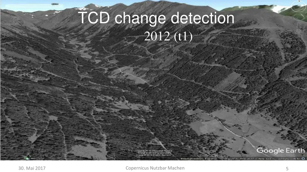 tcd change detection
