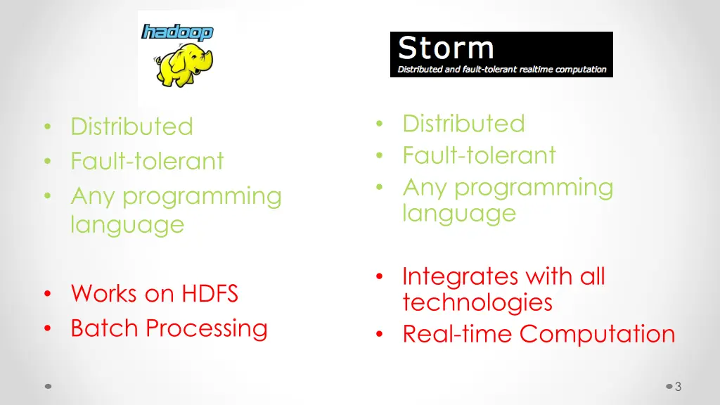 distributed fault tolerant any programming