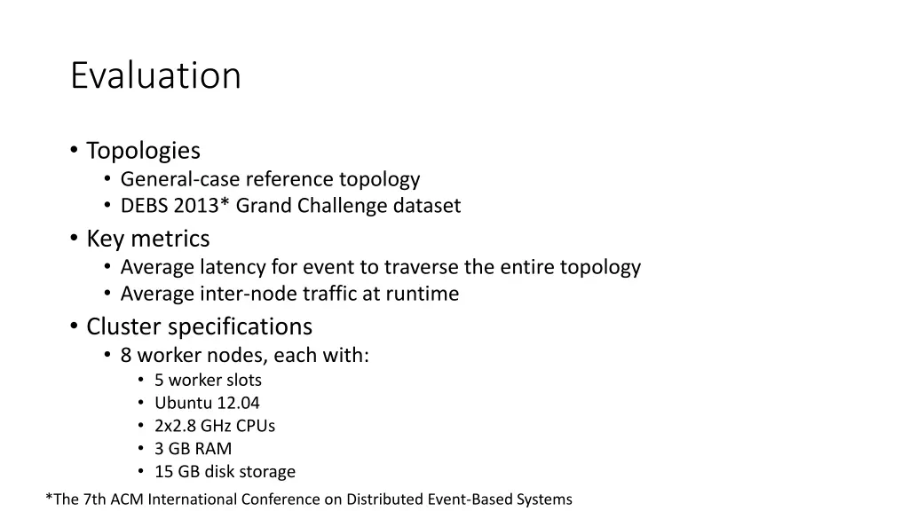 evaluation 1