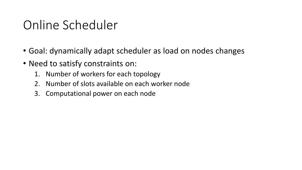online scheduler