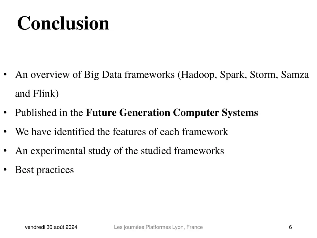 conclusion