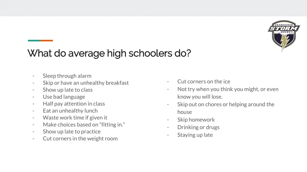 what do average high schoolers do what do average