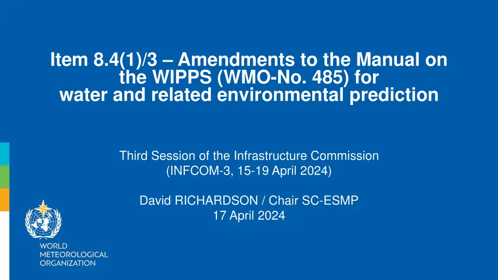 item 8 4 1 3 amendments to the manual