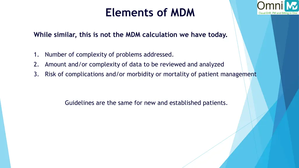 elements of mdm