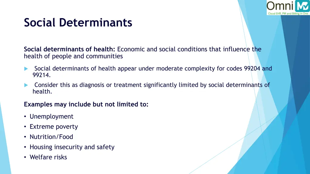 social determinants