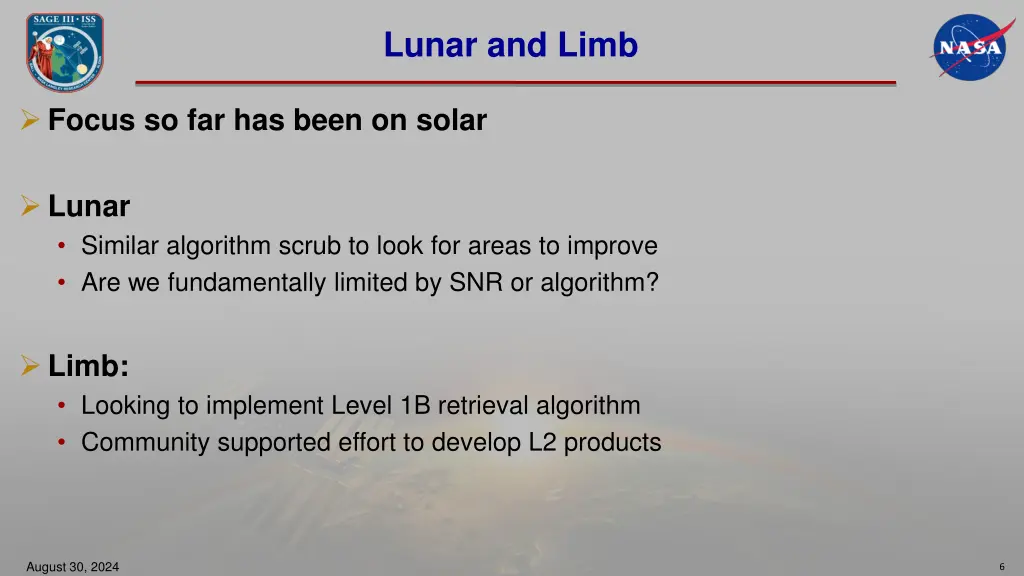 lunar and limb