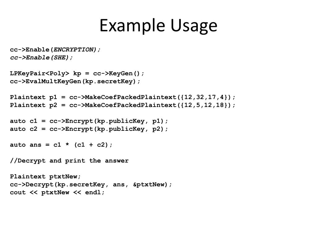 example usage 1