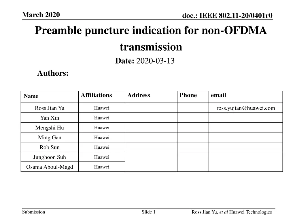 march 2020 preamble puncture indication