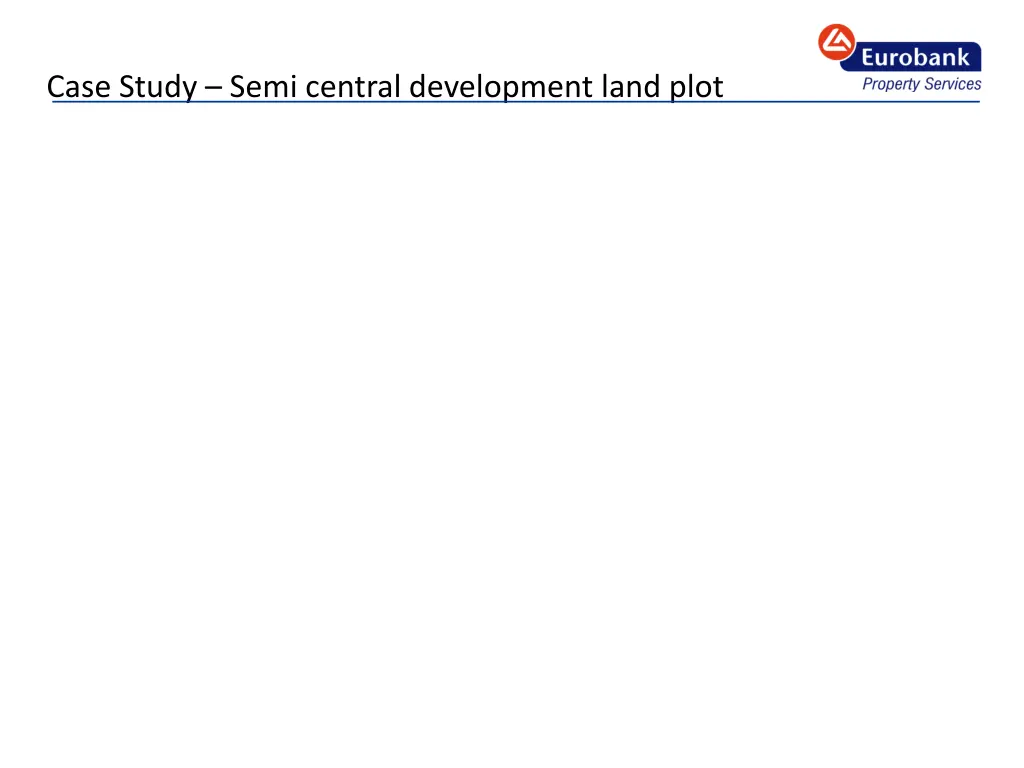 case study semi central development land plot