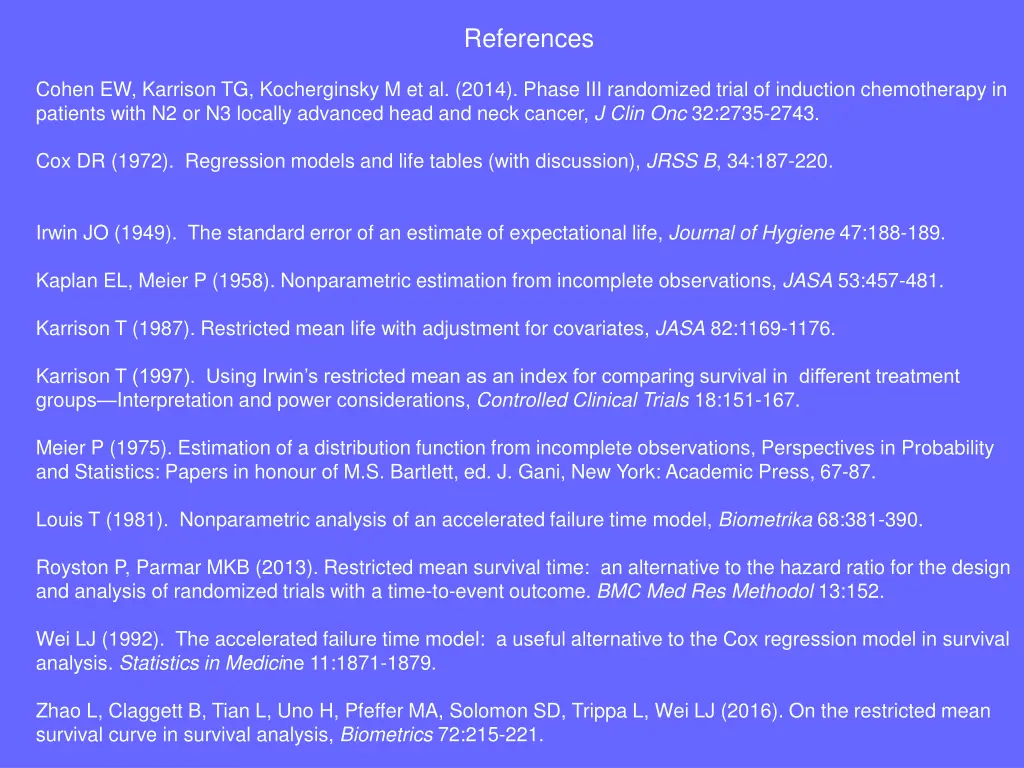 references