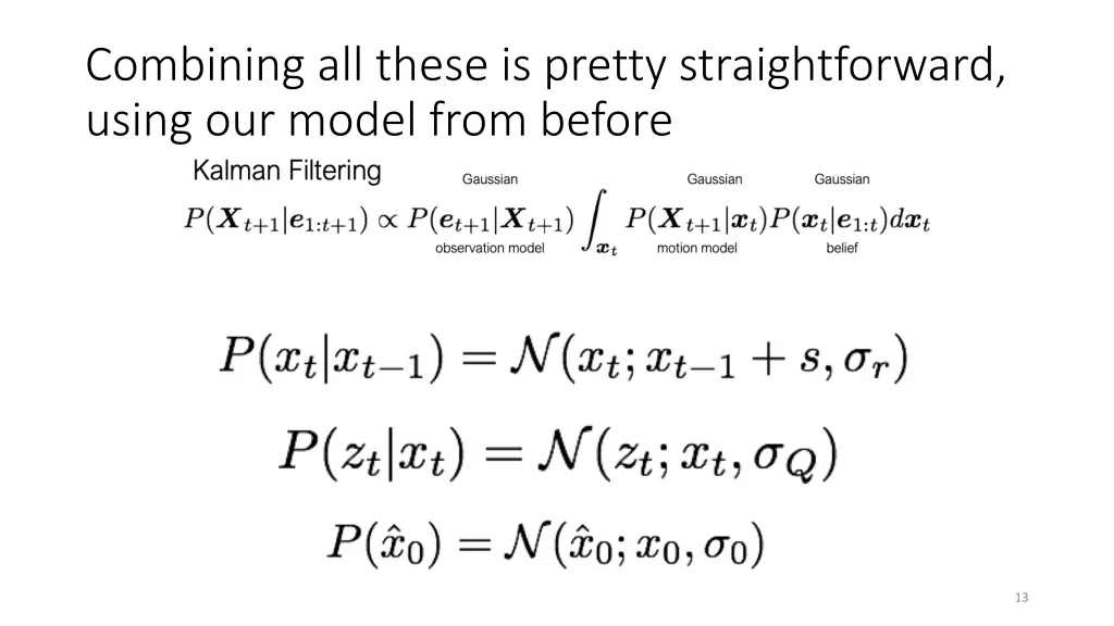 combining all these is pretty straightforward