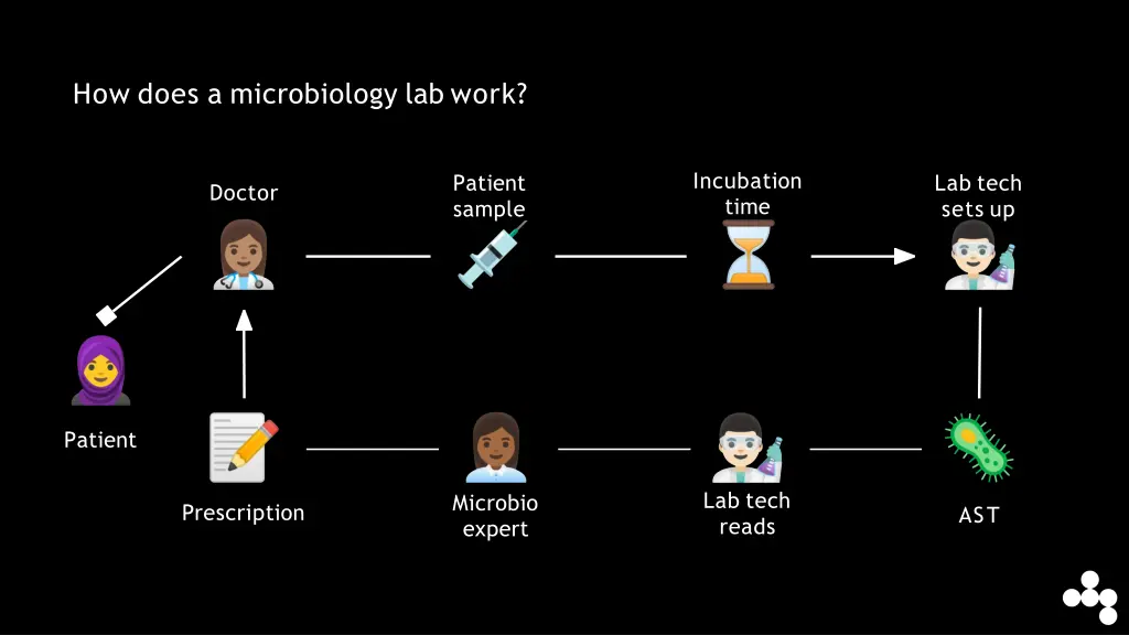 how does a microbiology lab work