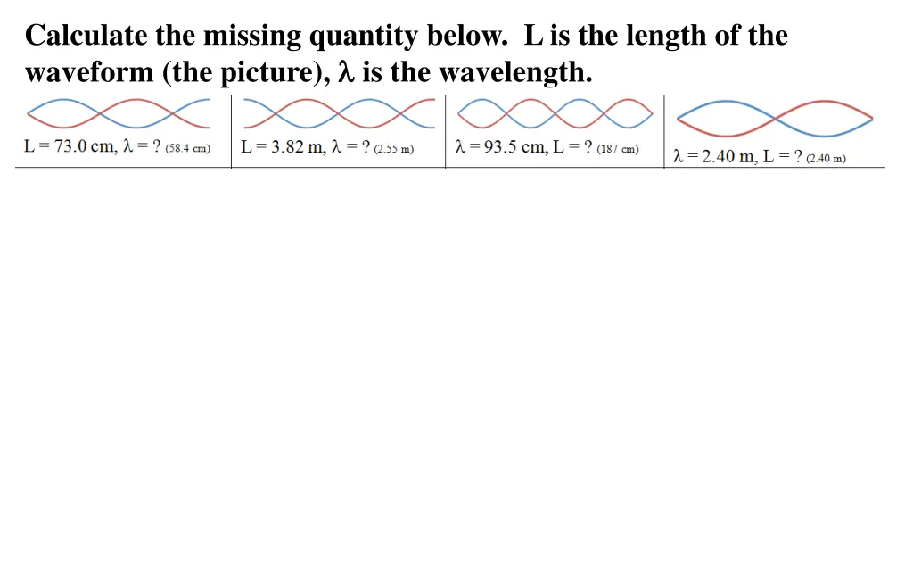 calculate the missing quantity below 3