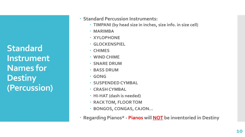 standard percussion instruments timpani by head