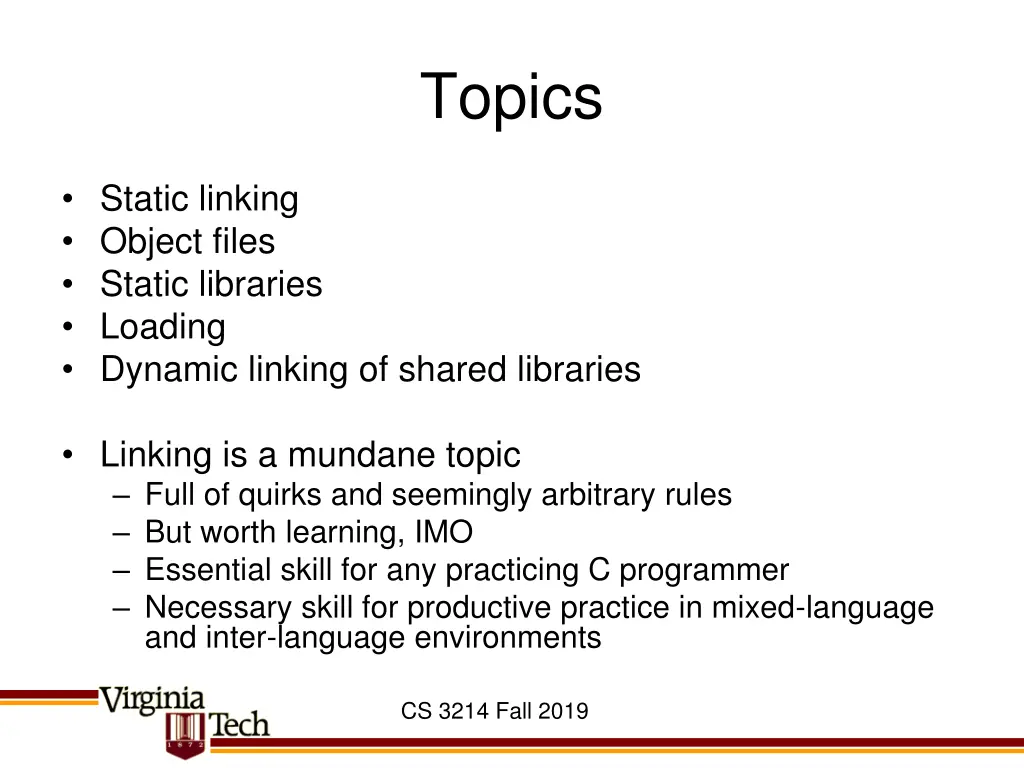 topics