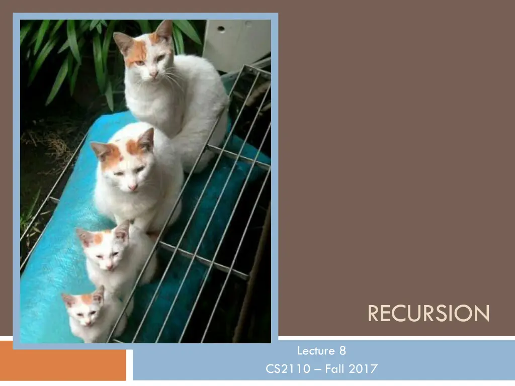 recursion