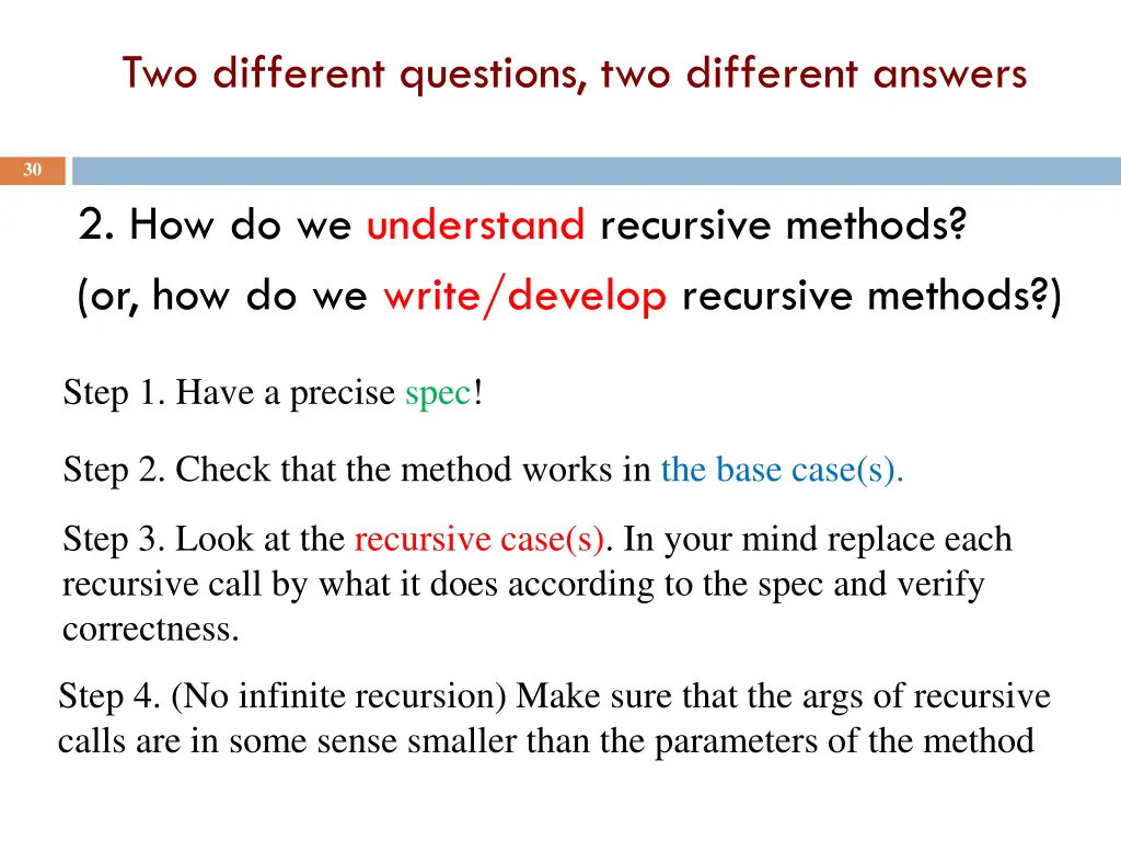 two different questions two different answers 2
