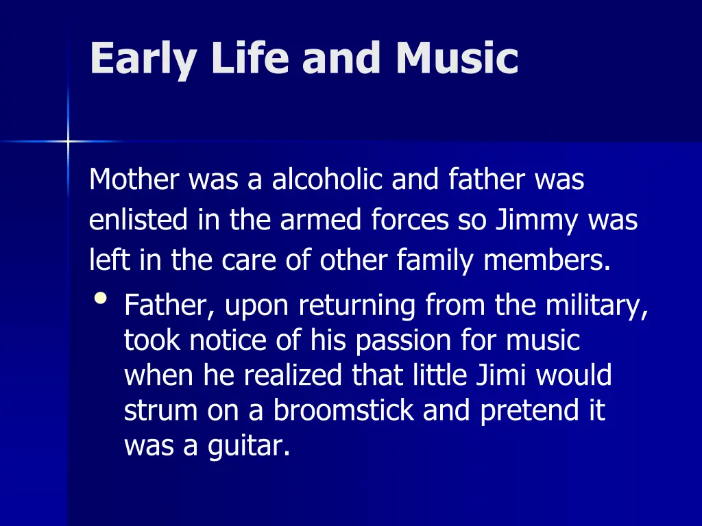 early life and music 1